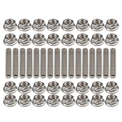 Stainless Steel Bolts Exhaust Manifold Header Stud Kit For Ford F150 4.6/5.4L V8
