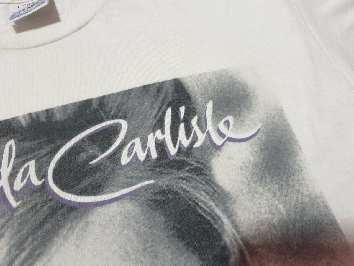 Rare Vintage 90's Belinda Carlisle Tour T Shirt size L | eBay