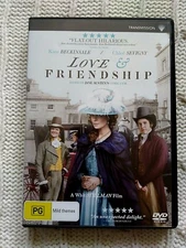 Love & Friendship (DVD, 2016) REGION-4-LIKE NEW-FREE POST WITHIN AUSTRALIA