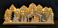 Led Schwibbogen Lichterbogen Weihnachtsdeko Lichtkranz Fensterdeko Regaldeko