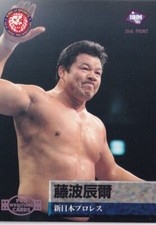 Tatsumi Fujinami 1995 1997 BBM New Japan Pro Wrestling Card #2 WWE Hall of Fame