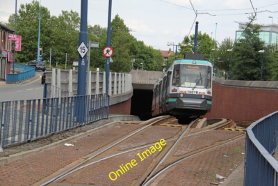 Photo 6x4 Diving down the hole Salford/SJ8098 Immediately on leaving Ecc c2013