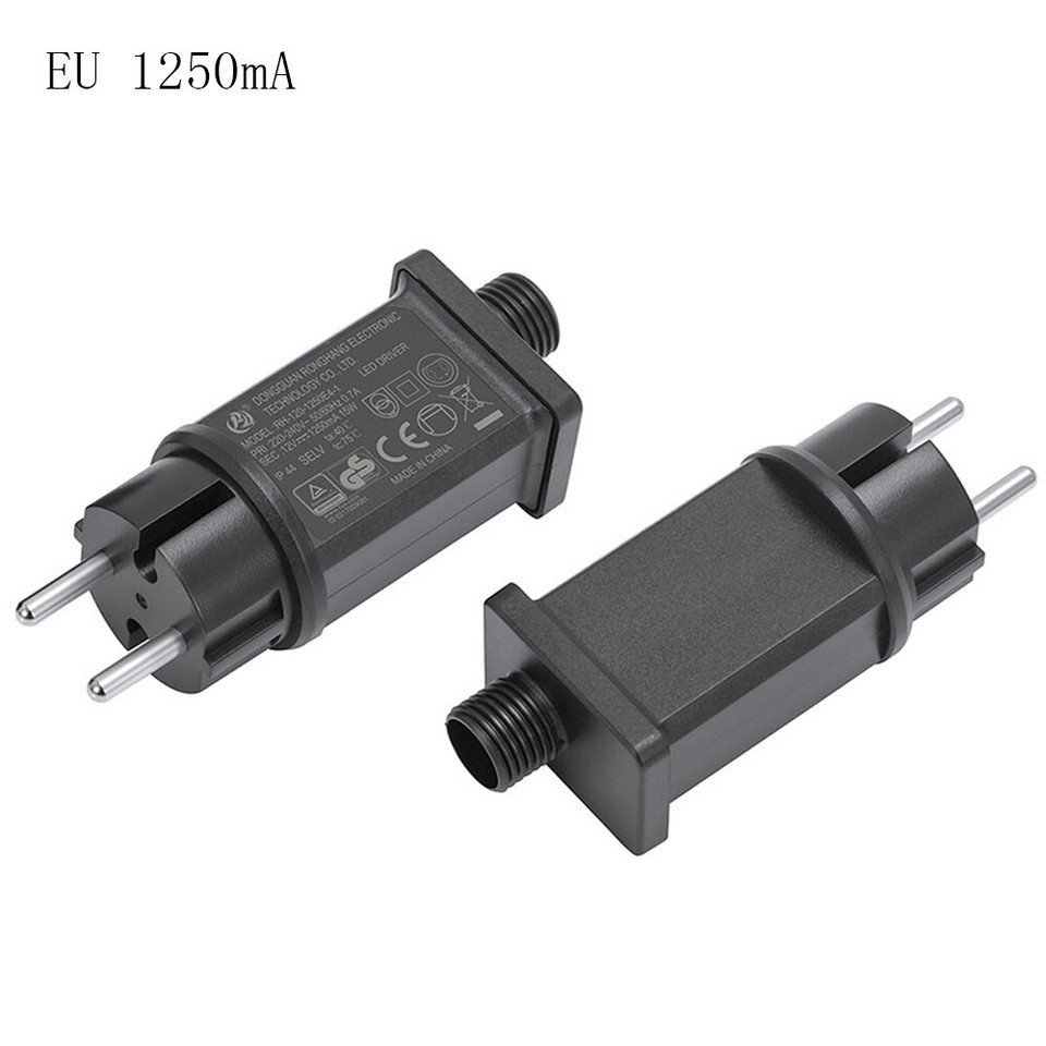 12W LED Power Supply LED Transformer Raintight IP44 Plug Adapter Use ...