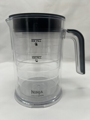 NINJA Coffee Bar Over Ice Replacement Carafe w/Lid Plastic Double Wall  CFICE50W