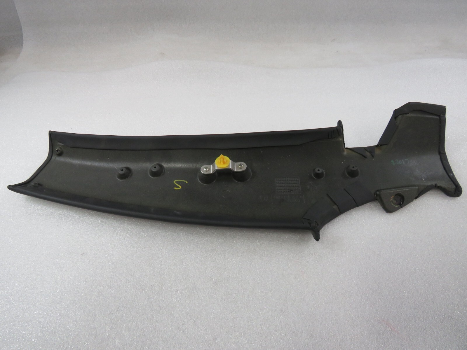 Ferrari 458 Italia, RH, Right, Upper Roof Trim Panel, Black, Used, P/N 81416500