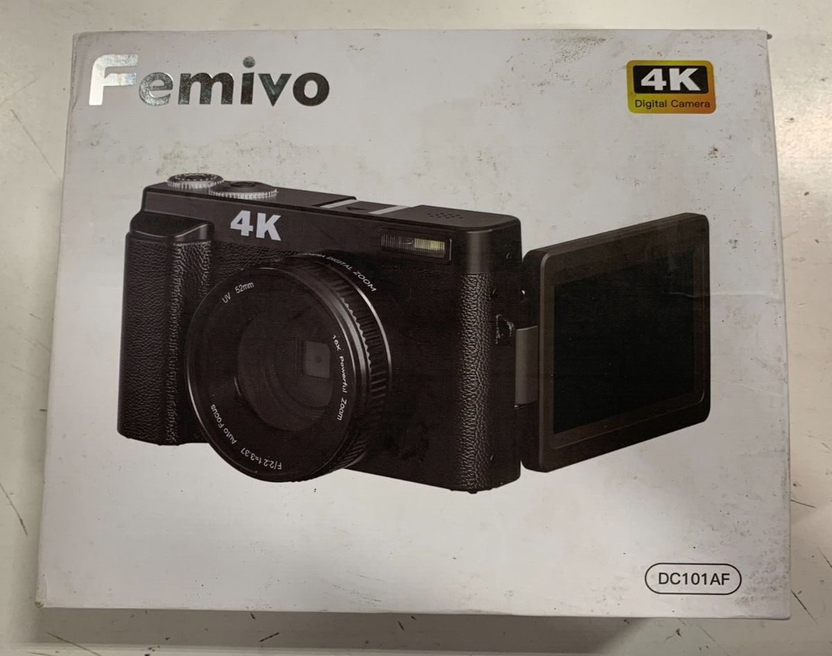 Femivo 4K Digital Camera (DC101AF) | eBay