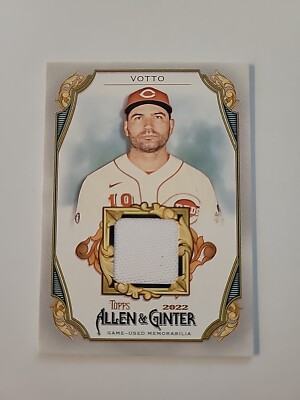 2022 Topps Allen & Ginter Joey Votto Relic Game-Used #AGRB-JVO Reds  D23