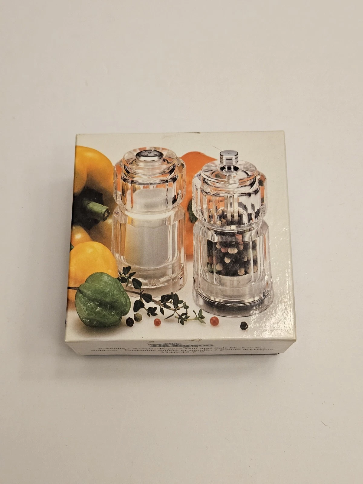 Olde Thompson 4" Salt & Pepper Mill Clear