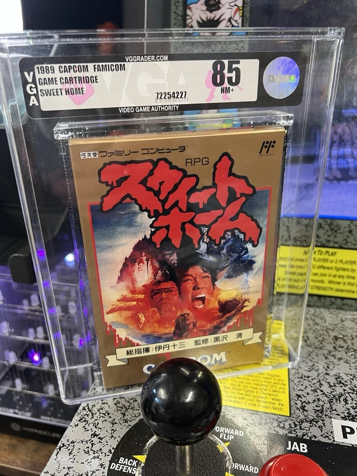 1989 Nintendo Famicom NES Sweet Home Graded VGA 85 NM+ Pre-Resident Evil NEW - Image 3 of 4