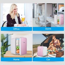 Image of Aoresac Mini Fridge 8 Liter Capacity Touchscreen Small Refrigerator With LW
