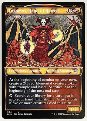 Lagomos, Hand of Hatred (Showcase) -#304-MTG- Dominaria United-Regular-NM