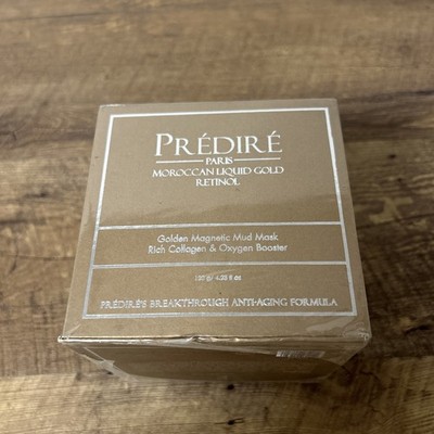 Predire Paris Moroccan Liquid Gold Retinol Skin Detoxify Mask Collagen 4.23 Oz
