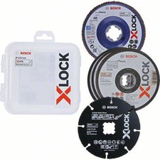Bosch X-LOCK Flap Disc Set 125mm Diameter 5 Pieces