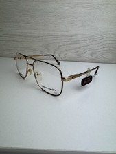 Pierre Cardin Vintage Oversized Aviator Sunglasses Gold Metal Frame Hong Kong