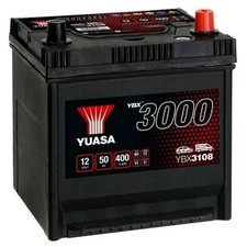 YUASA YBX3108 YBX3000 Batterie de Démarrage SMF 12V 50Ah 400A EN