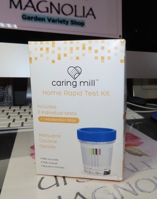 Caring Mill 3 Panel Home Rapid Drug Test 1 Pk, Urine & 1 Adulteration Strip 99%