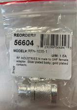 RF Industries N Male to UHF Female Adapter