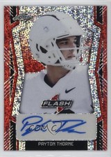 2022 Leaf Flash Portrait Red Metalized Sparkles /5 Payton Thorne Auto 1e0w