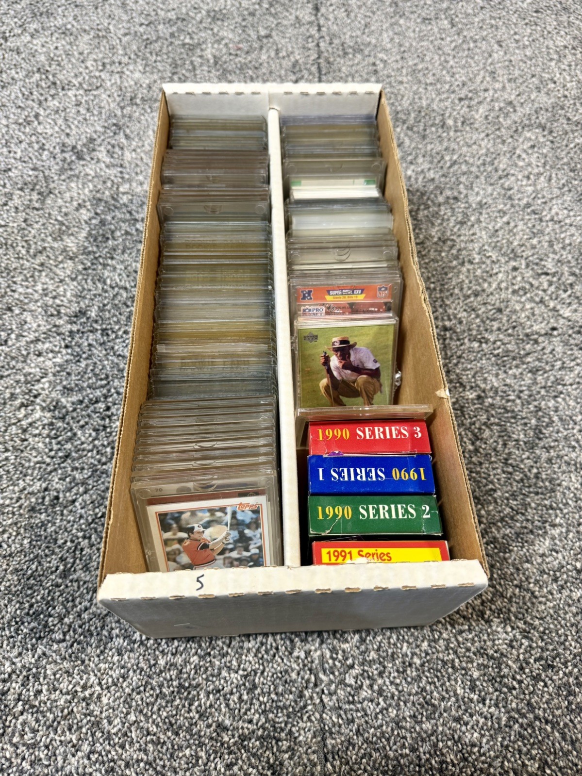 Huge Multi Sport Card Lot + Old Sets Rookies Autos New And Old Cards Collection