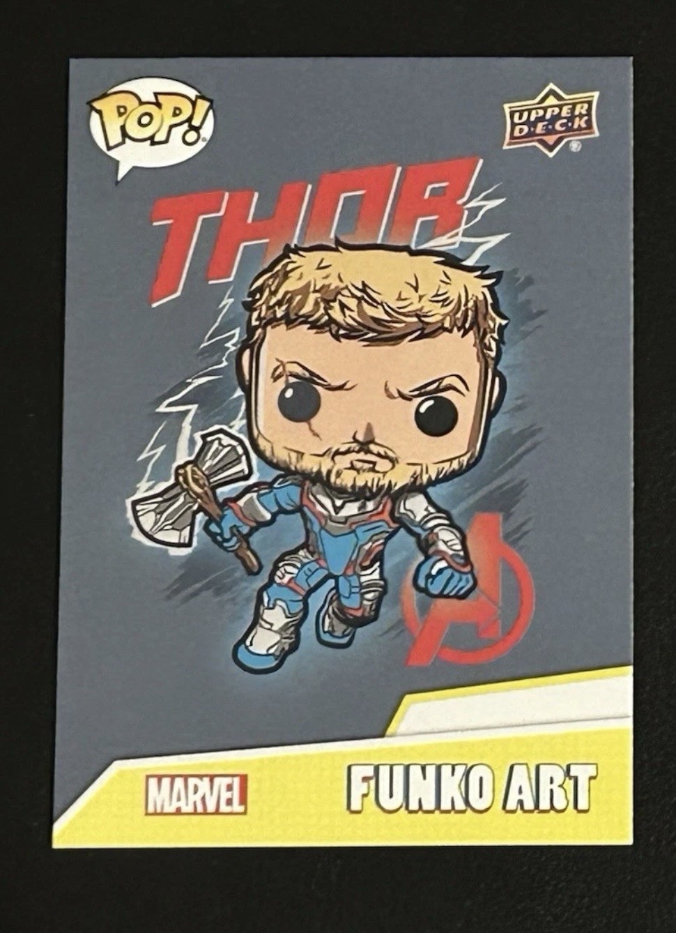 2023 Upper Deck Funko Marvel Infinity Saga - #AF-14 Thor - Funko Art Insert