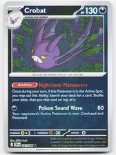 Crobat Reverse Holofoil [CRI - 051/086] Rare Pokemon TCG