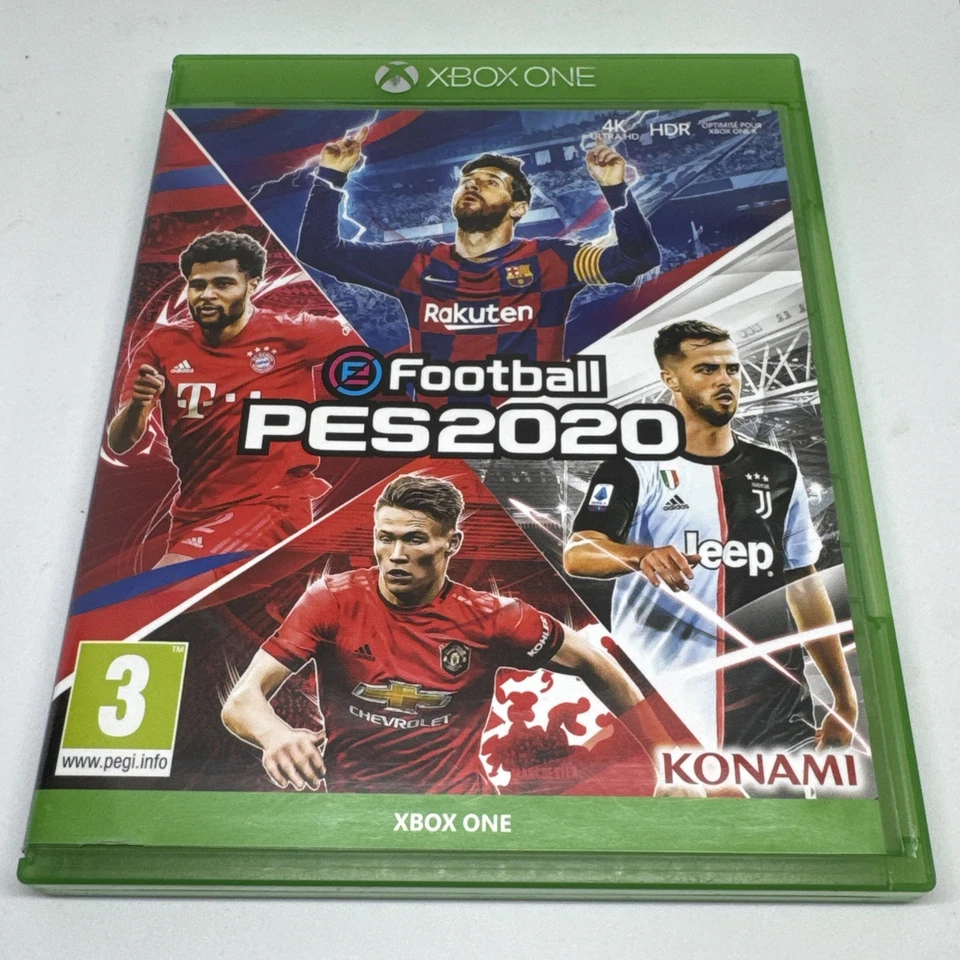 E Football Pro Évolution Soccer 2020 PES 2020 Microsoft Xbox One SERIES X FR CIB, photo 1 sur 5