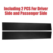 2X Windshield Outer B Pillar Trim Door Molding for Chrysler Town Country 2008-16