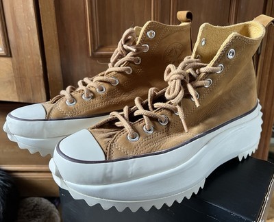 Converse Cozy Utility Run Star Hike Camel  Leder Gr. 43 UK 8,5 US 9,5 NEU