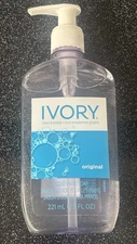 Ivory Liquid Soap Original Hand Soap Vintage  Clear Unopened Discontinued