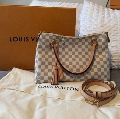 Louis Vuitton Damier Azur Lymington Shoulder Bag Canvas White