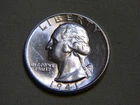 1941 P United States Silver Washington Quarter Unc /Au  - Lot 772