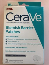 CeraVe Hydrocolloid Blemish Patches, Oil Absorbing Spot Control with...
