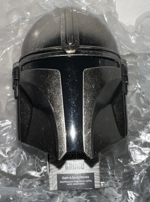 Bath & Body Works Star Wars Mandalorian helmet  Wallflower Plug Nightlight NEW