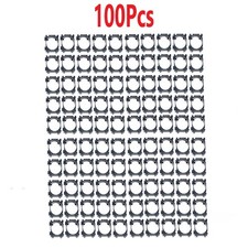 18650 Cylindrical Battery Holder Lithium Batteries Bracket Support 100Pcs/Set E