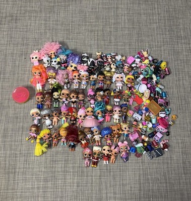 L.O.L Surprise! Dolls Mini Collectible Mega Lot Of Many Plus Clothing MGA