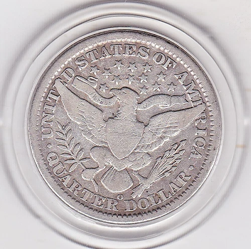 1907-O Barber Quarter — photo from another recent sale