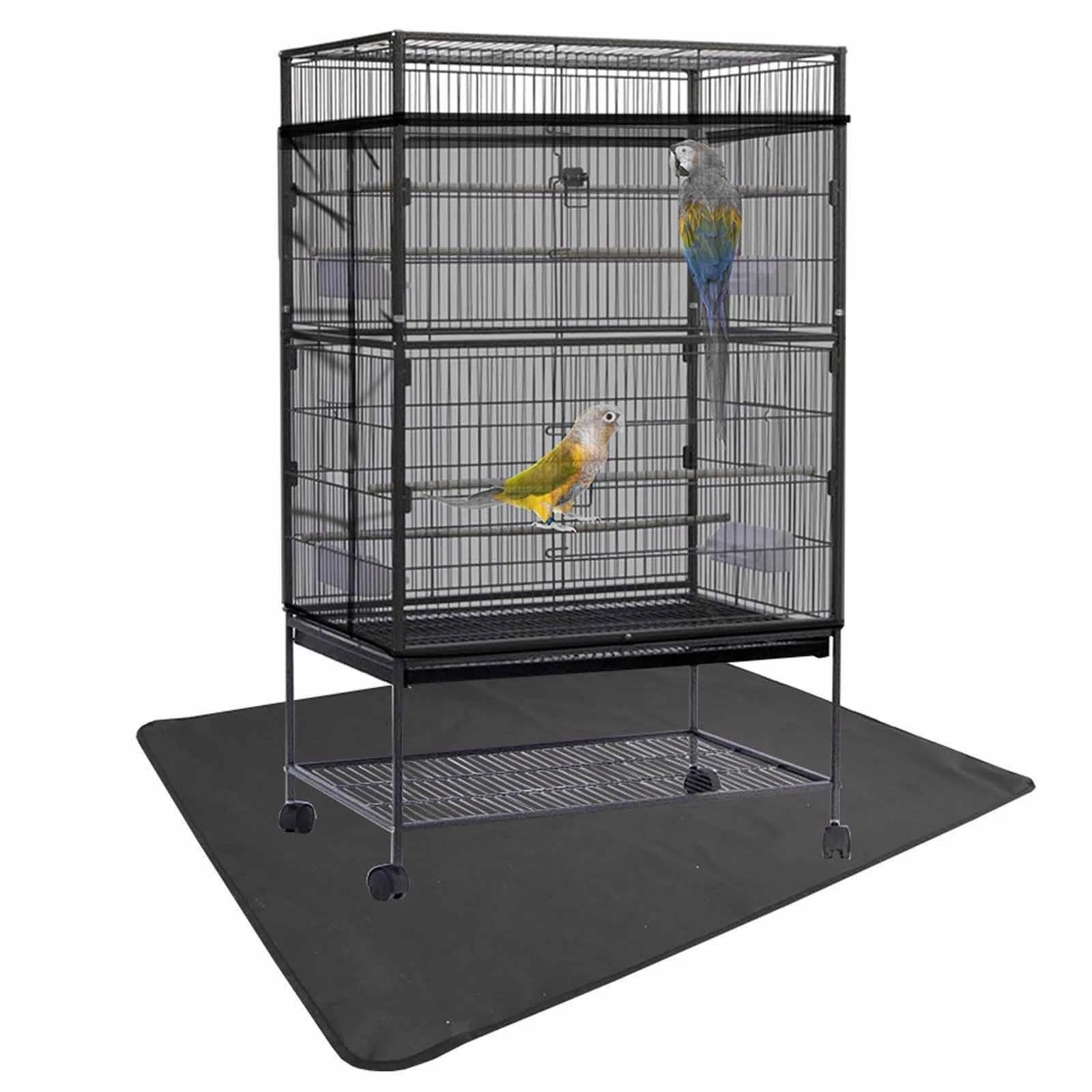 Bird Cage Floor Mat Protect Floors Backyard Convenient Garden for Bird Cages
Opens in a new window o