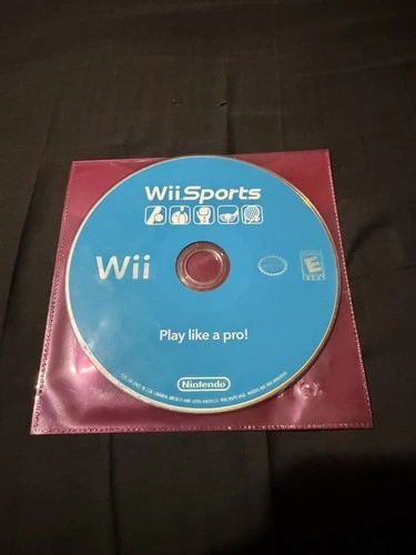 Wii Sports Nintendo Wii Blue Video Game Disc Only Tested Authentic NTSC-U/C