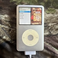 Apple iPod Classic 80GB Silver Media Player Click Wheel 5th Gen