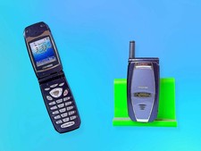 Vintage 90s Mobile Flip Cell Phone Audiovox.RARE.Works!