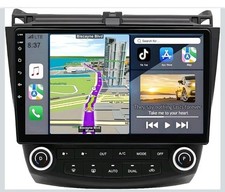 For Honda Accord 7 2003-2007 Apple CarPlay Android 13 Car Stereo Radio GPS Wifi