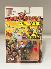 Vintage TYCO 1989 Dino Riders COMMANDO KAMEELIAN Action Figure MOSC SEALED