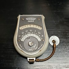 Antique Bertram Amateur Light Meter W/Chain Made In Germany