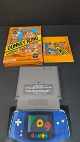 Donkey Kong Classics (Nintendo Entertainment System, 1988) NES CIB COMPLETE