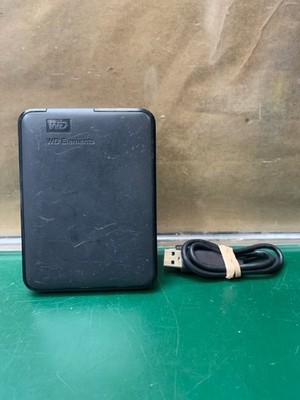 WD 5TB Elements Portable Storage USB 3.0 Model WDBU6Y0050BBK (E10050168)