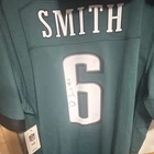 DeVonta Smith Philadelphia Eagles #6 Signed Jersey - NFL Football