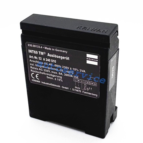 1pcs Used KRIWAN INT69 TM 52A240 S10 compressor protection module