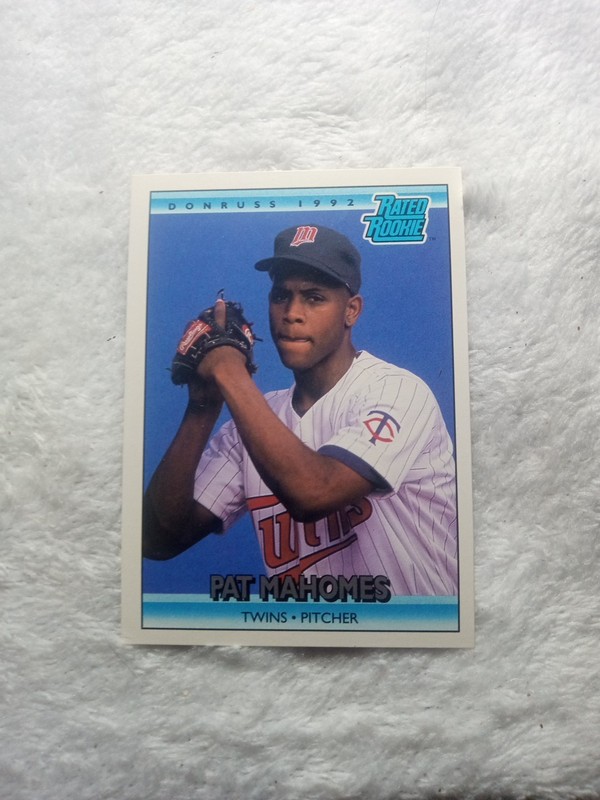 1992 Donruss - Rated Rookie Pat Mahomes #403 (RC)