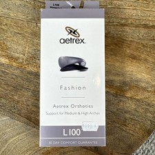 Aetrex L100 Women’s Fashion Orthotics – Size 7 (EU 37.5)