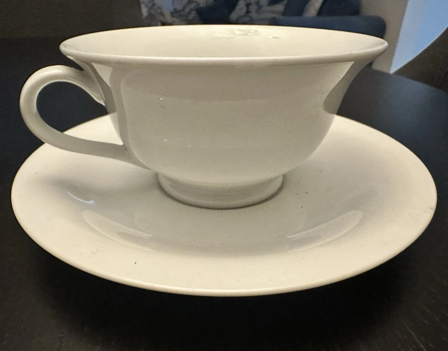 Pottery Barn White Cup & Saucer Set 1-Piece Solid Japan Microwave Safe
Opens in a new window or tab